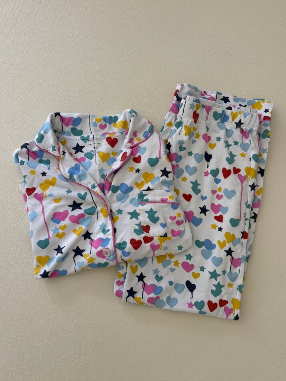 Roller Rabbit x Kerri Rosenthal Starry Starry Love PJs XS